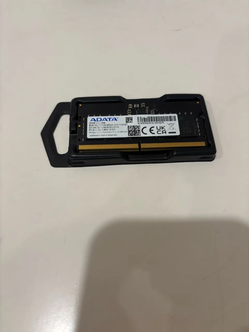 2 memórias DDR5 8 ADATA - Foto 2