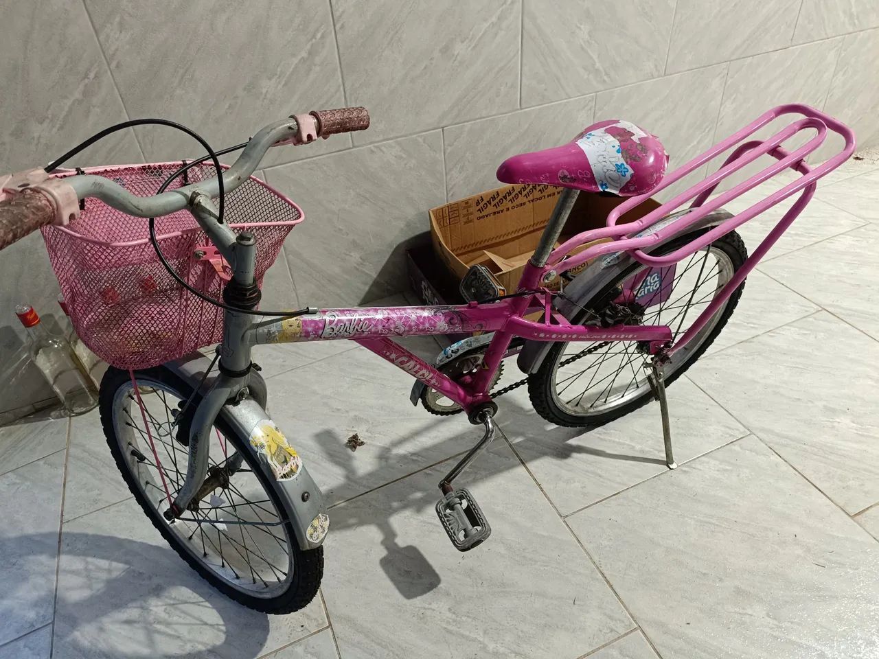 Bicicleta da Barbie 