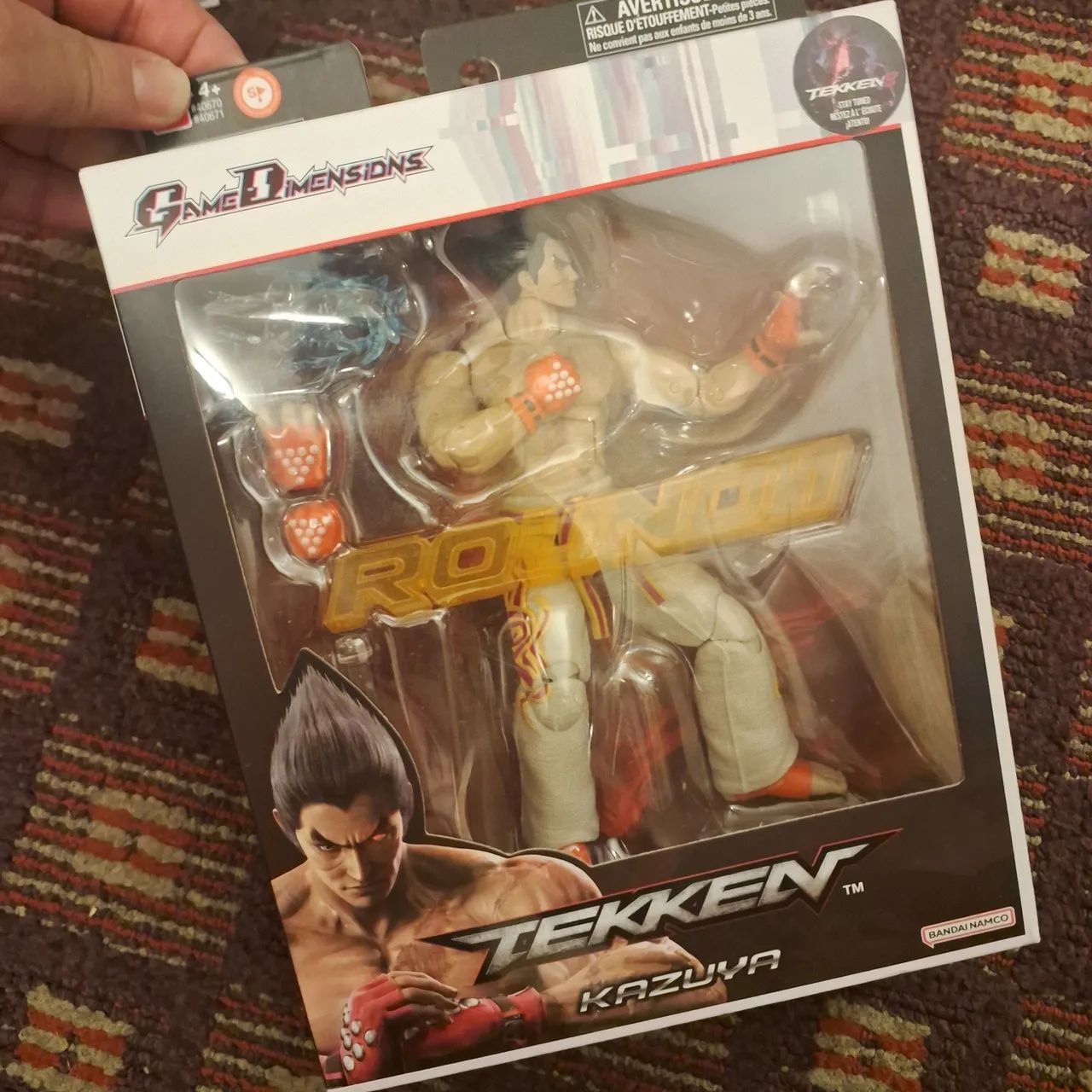 Tekken Kazuya Action Figure Novo Original - Hobbies e coleções