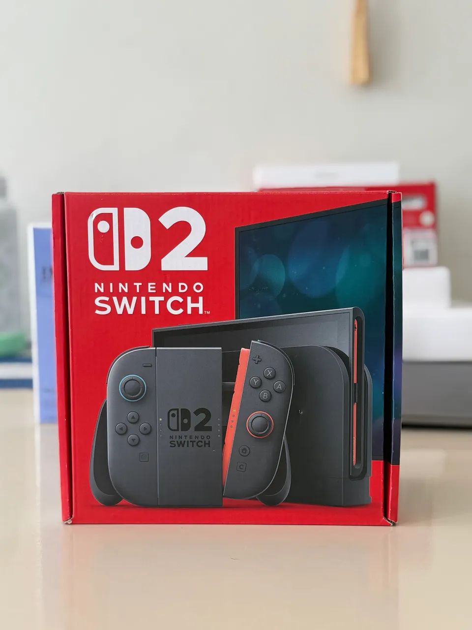Nintendo Switch 2 lacrado com nota 
