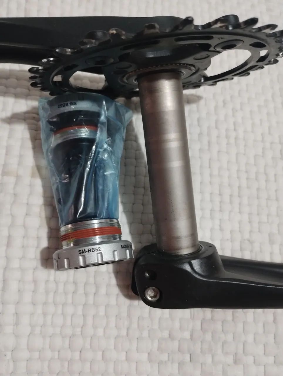 Pe de vela shimano mtb  - Foto 2
