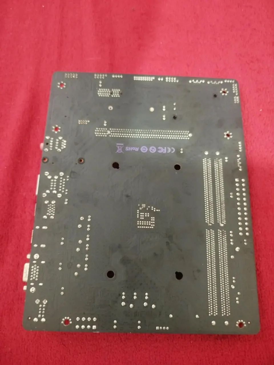 PLACA-MÃE MANCER A520M-DX AM4 DDR4 COM DEFEITO - Foto 2