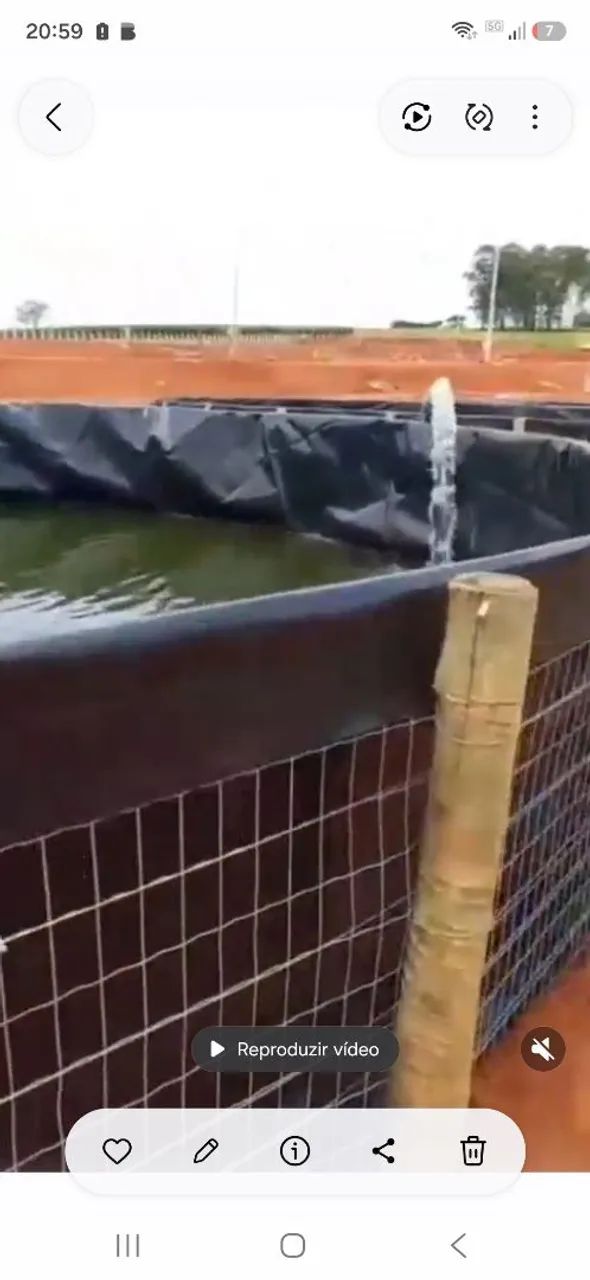 Tanque pra criação de peixe  - Foto 6