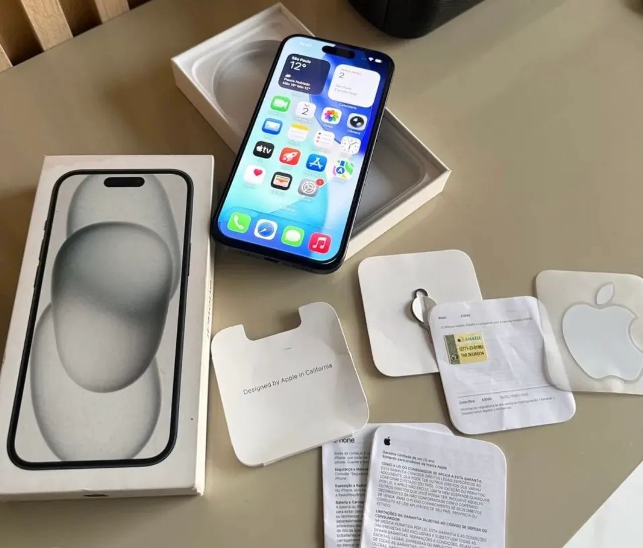 iPhone 15 256gb preto  - Foto 2