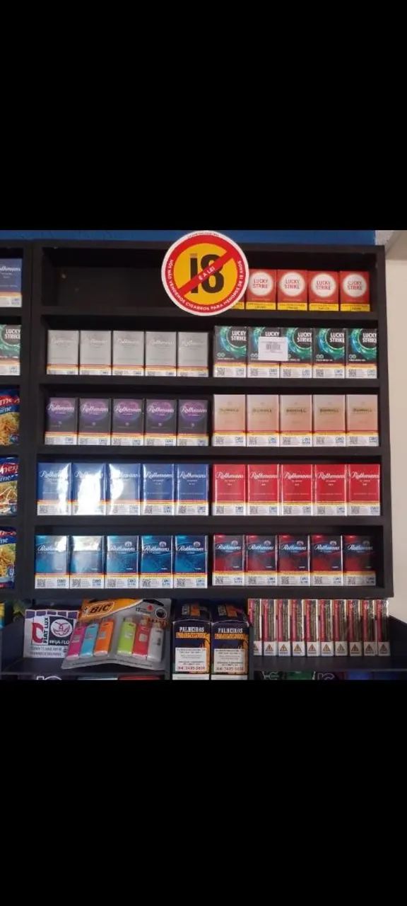 02 Expositor para cigarro ou esmaltes 60x60