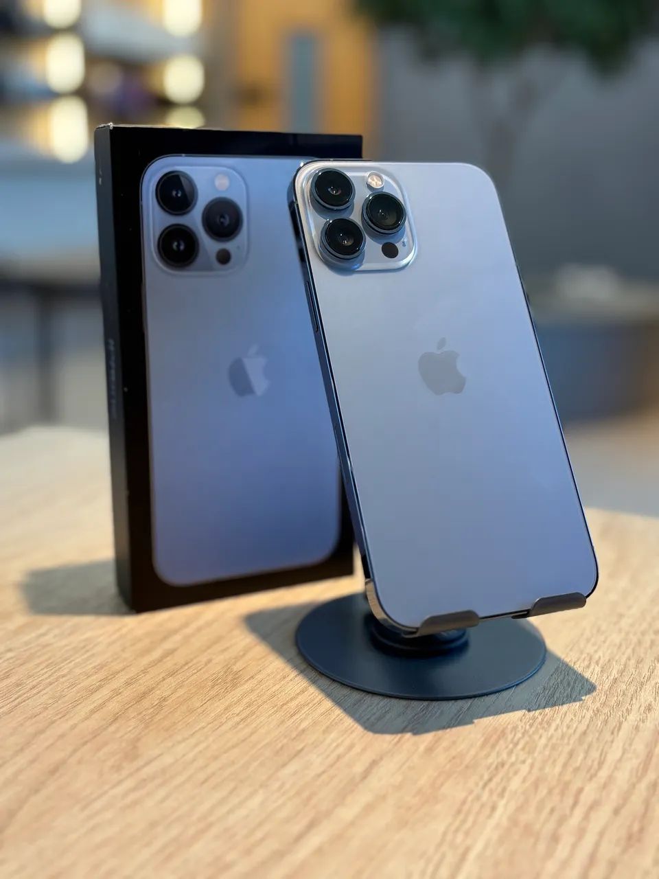 IPhone 13 Pro Max 128GB Azul - Seminovo - Celulares e Smartphones