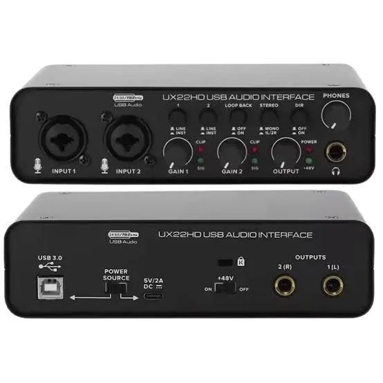 Interface de Audio Lokchonk UX22HD
