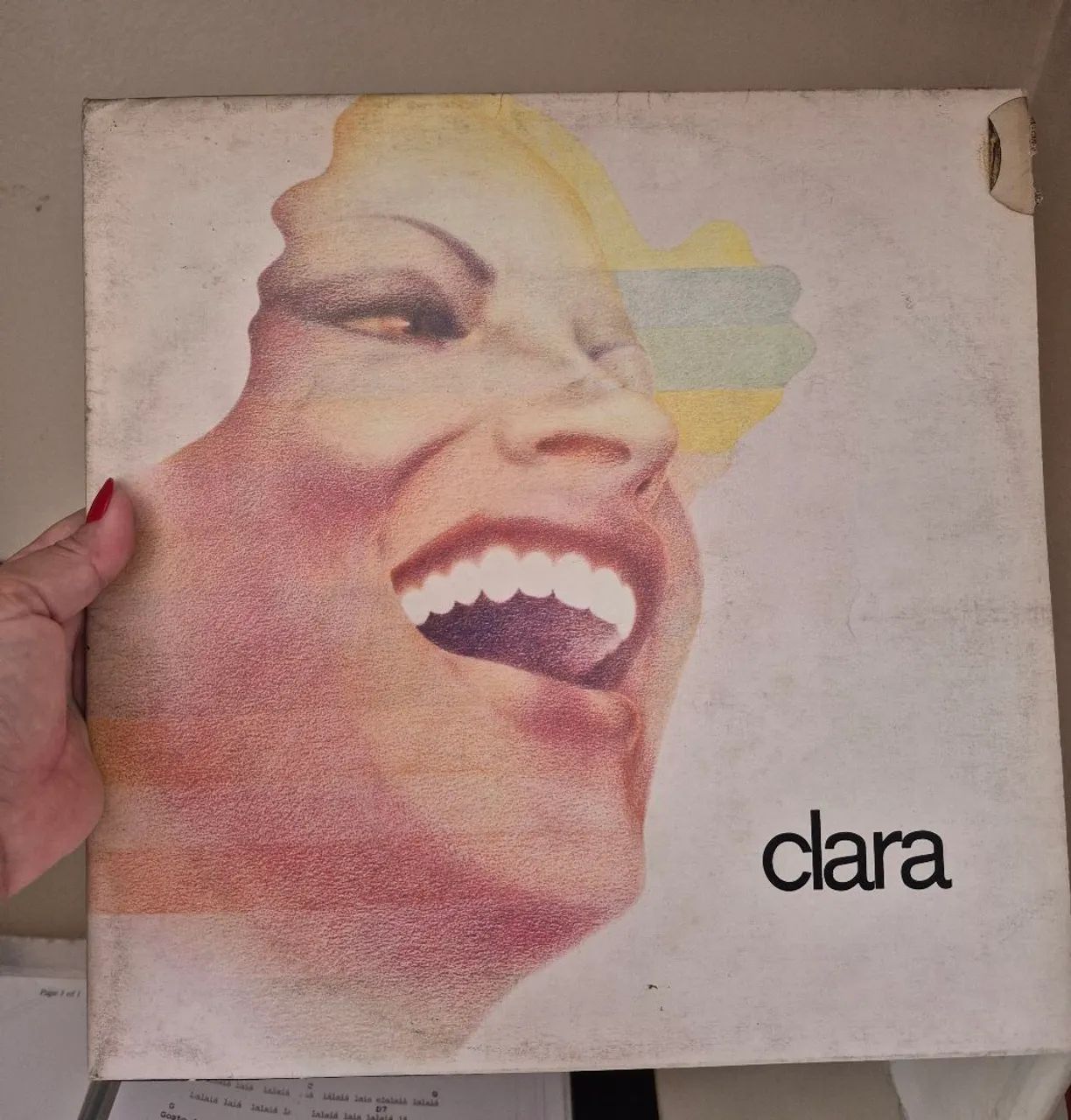 Disco vinil Clara Nunes canto 3 raças