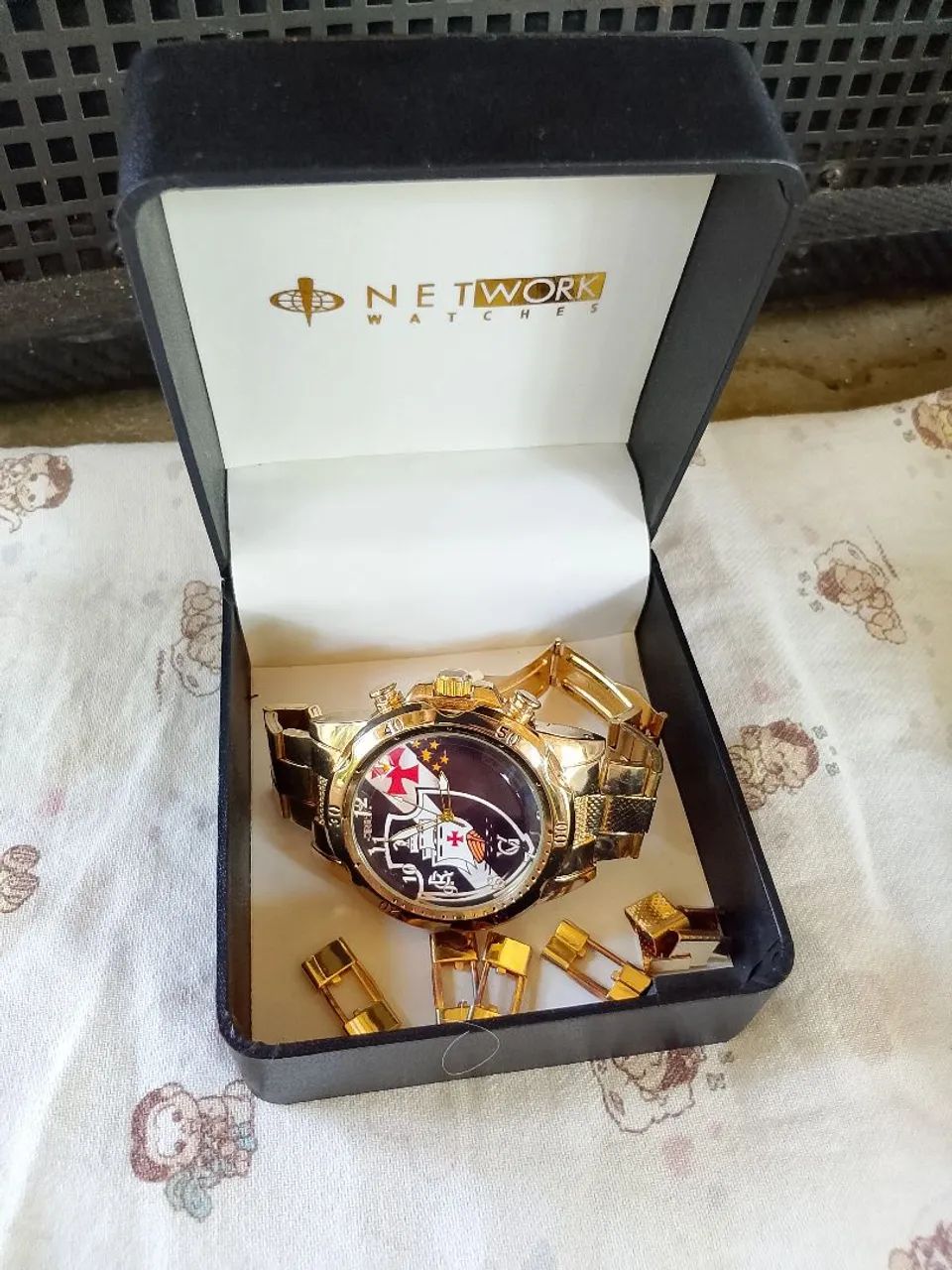 relógio do vasco 