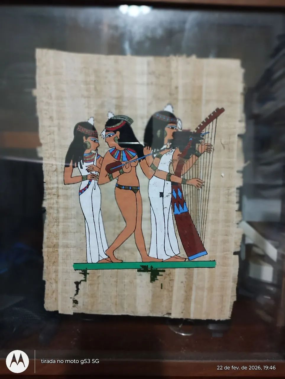 Quadro moldura pergaminho  - Foto 2