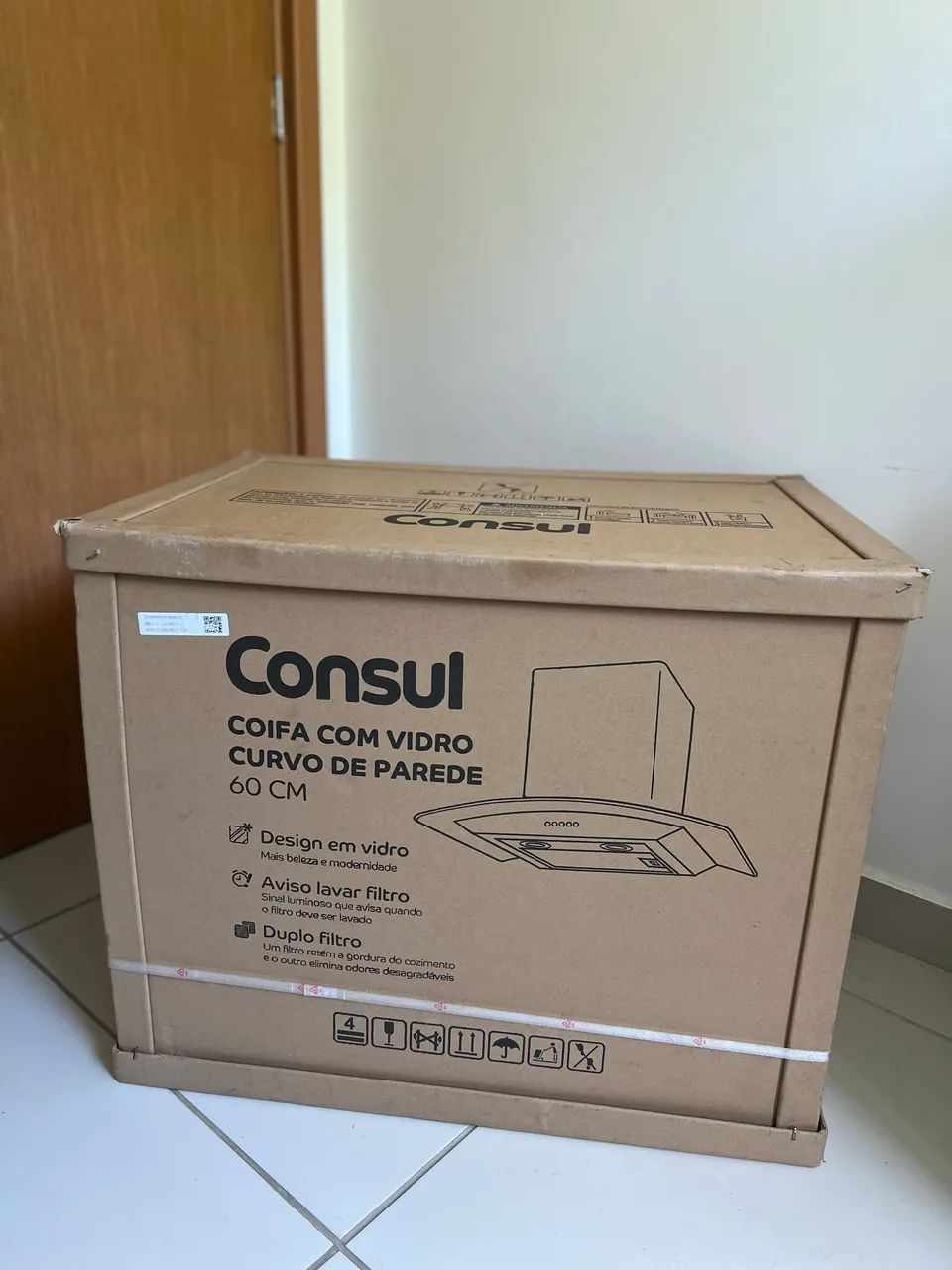 Coifa de Parede Nova CAP60AR - Nunca Usada | R$ 1.000 - Foto 5