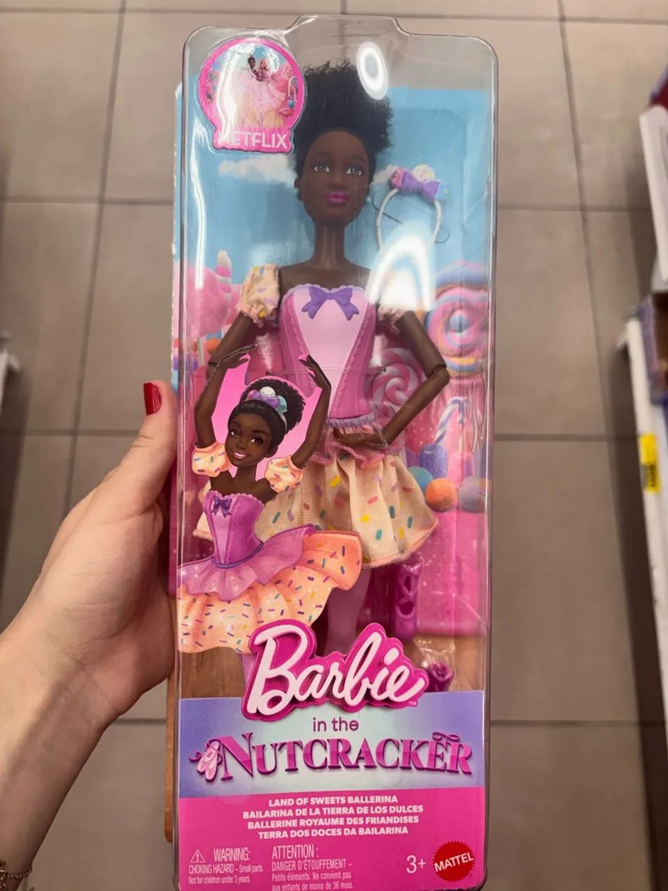 Boneca Barbie bailarina 