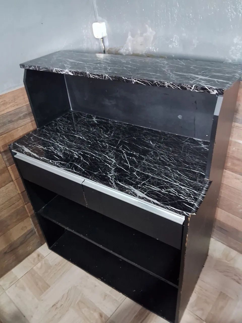 Balcão de recepção 