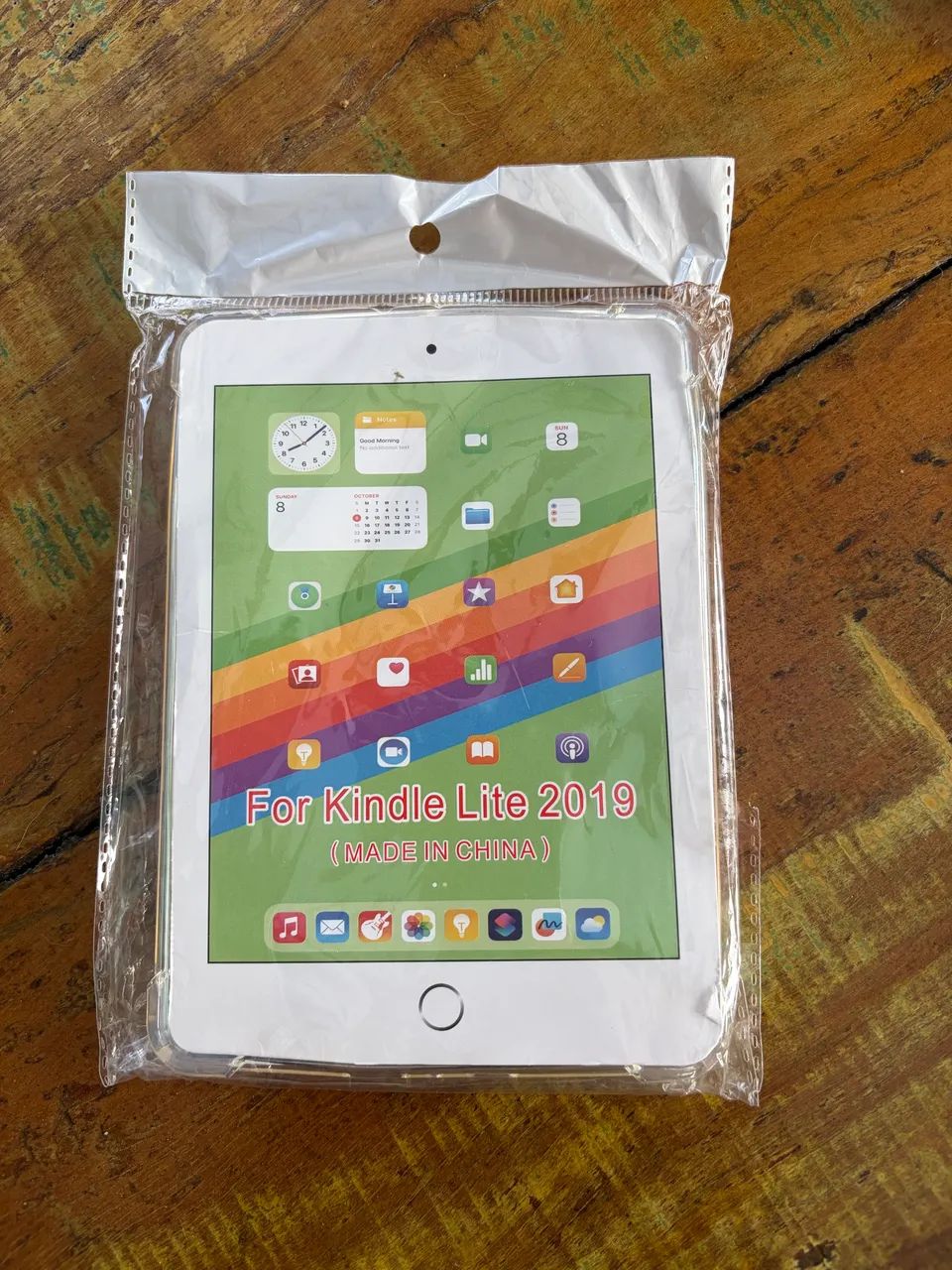 Capa transparente para Kindle!