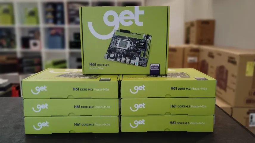 Placa Mãe 1155 H61 - NOVA - Foto 5