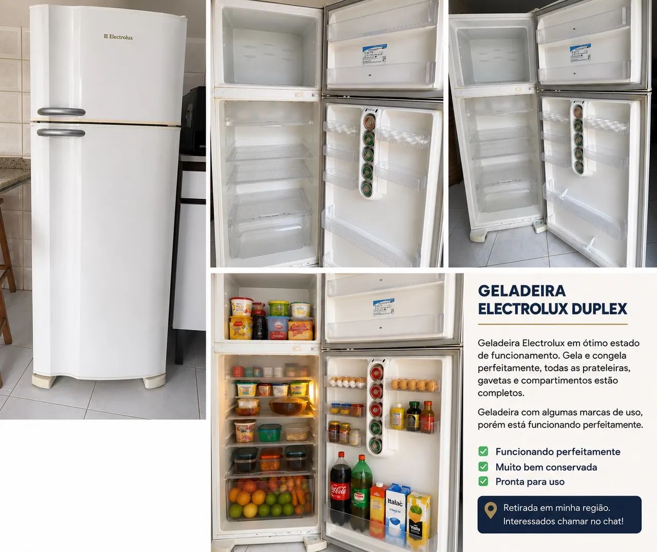 Geladeira Electrolux 
