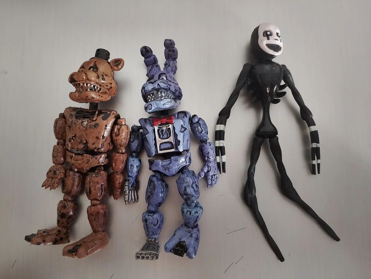 Animatronics do Five nights and Fred 4 