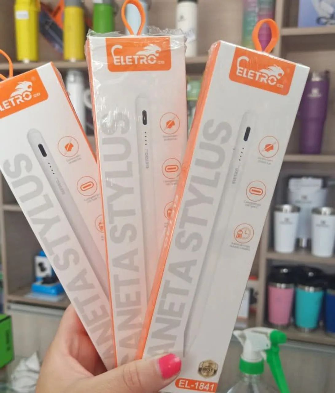 Caneta universal Stylus para tablet, iPad, smartphone  - Foto 4