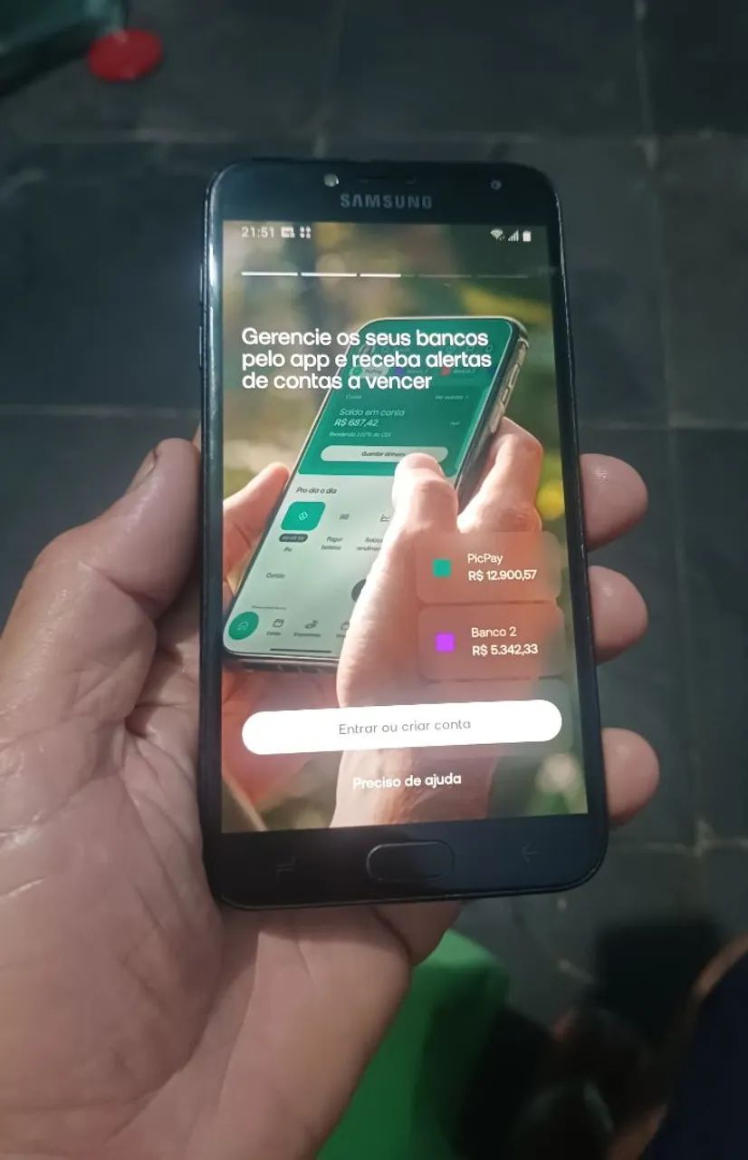 SAMSUNG J4 32GB BOM PRÁ TRABALHAR 