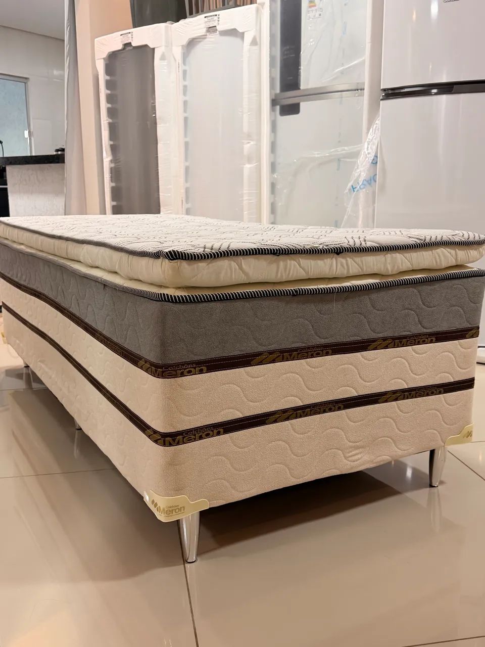 Cama box Solteiro Turim 