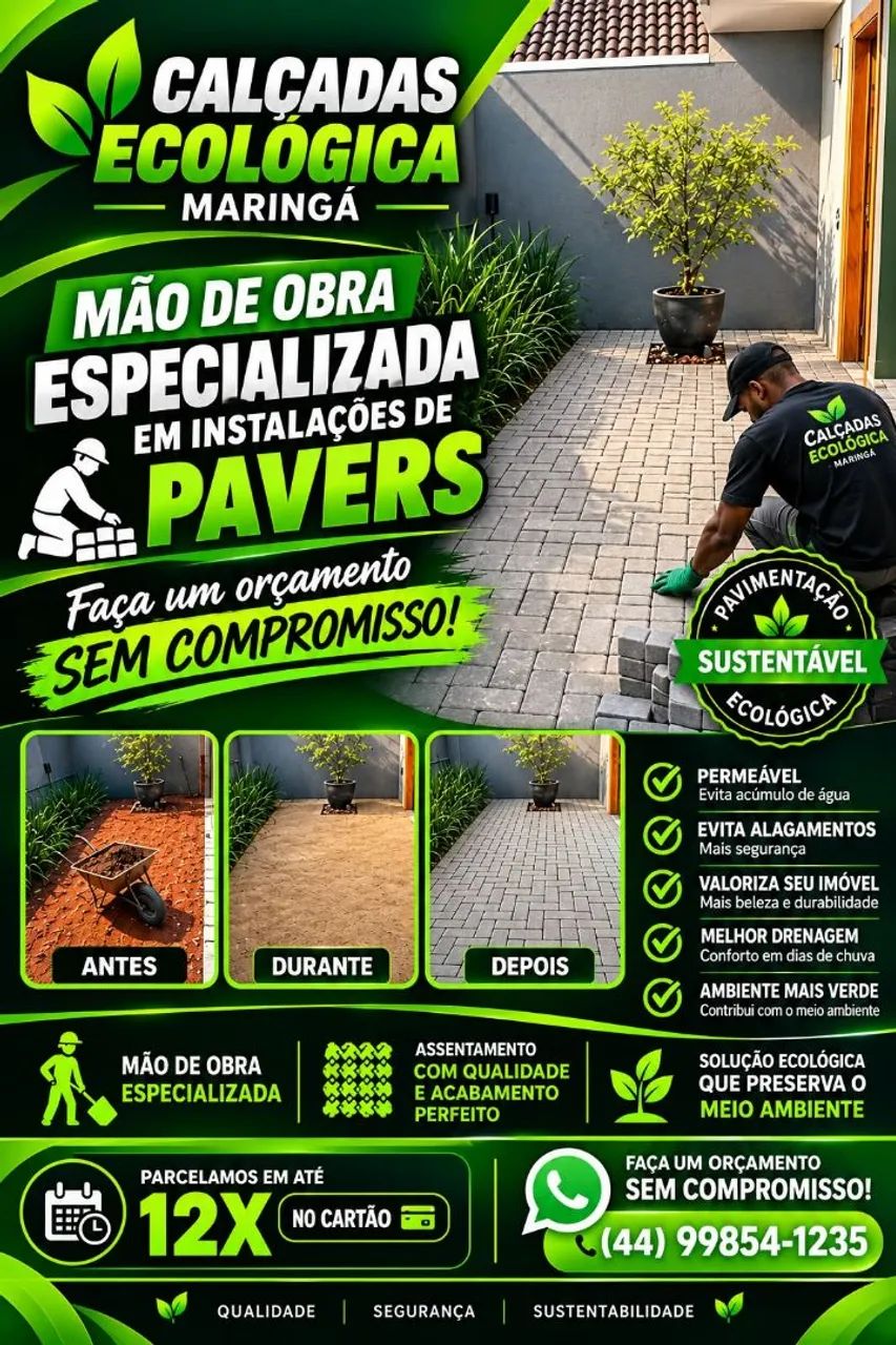 Calçadas Ecológica Maringá 