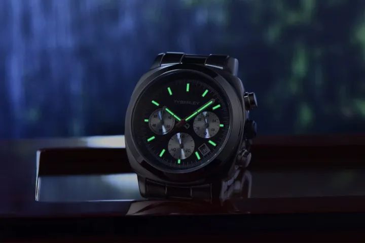 Relógio Tyberley TB5051 Azul - Foto 4
