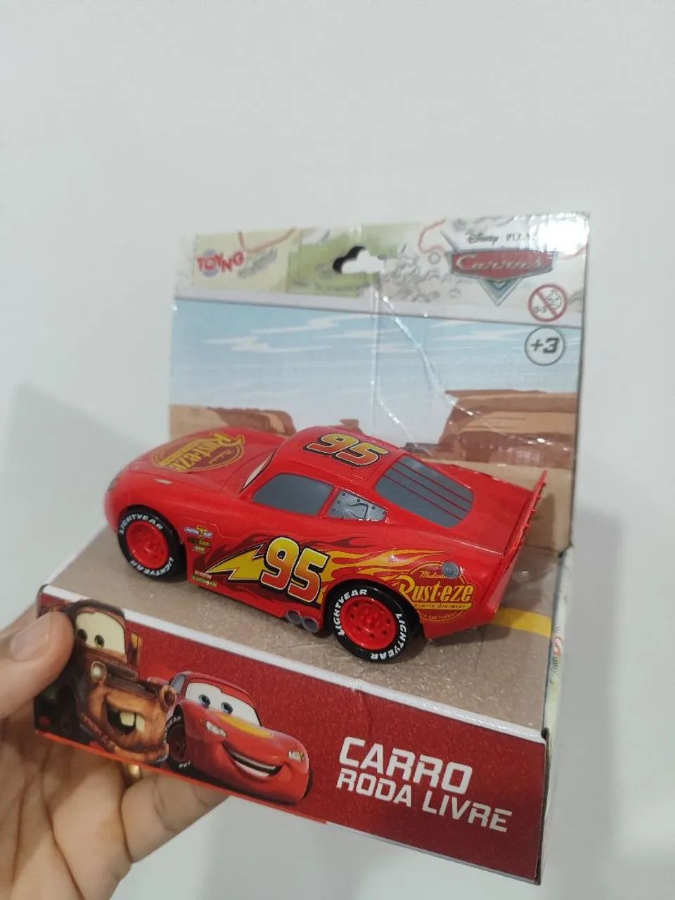 Relâmpago McQueen carrinho - Foto 2
