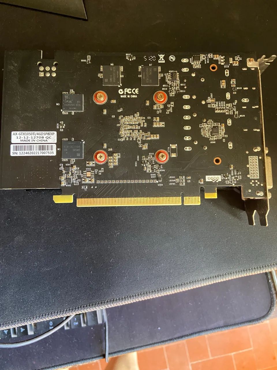 Placa de vídeo GTX 1050 TI 4 gigas  - Foto 2