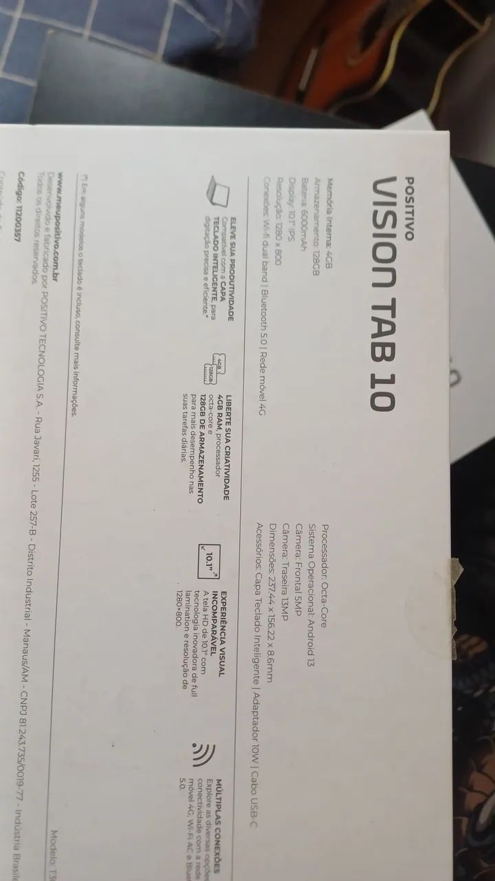 Tablet positivo tab vision 10 - Foto 4