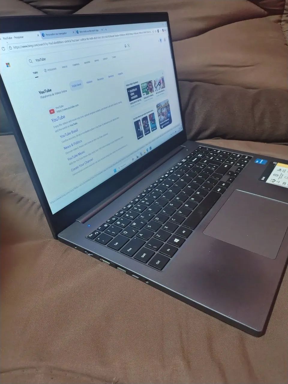 Notebook Samsung Intel Celeron com 8 gigas de ram com 256 de memória interna SSD nvme - Foto 3