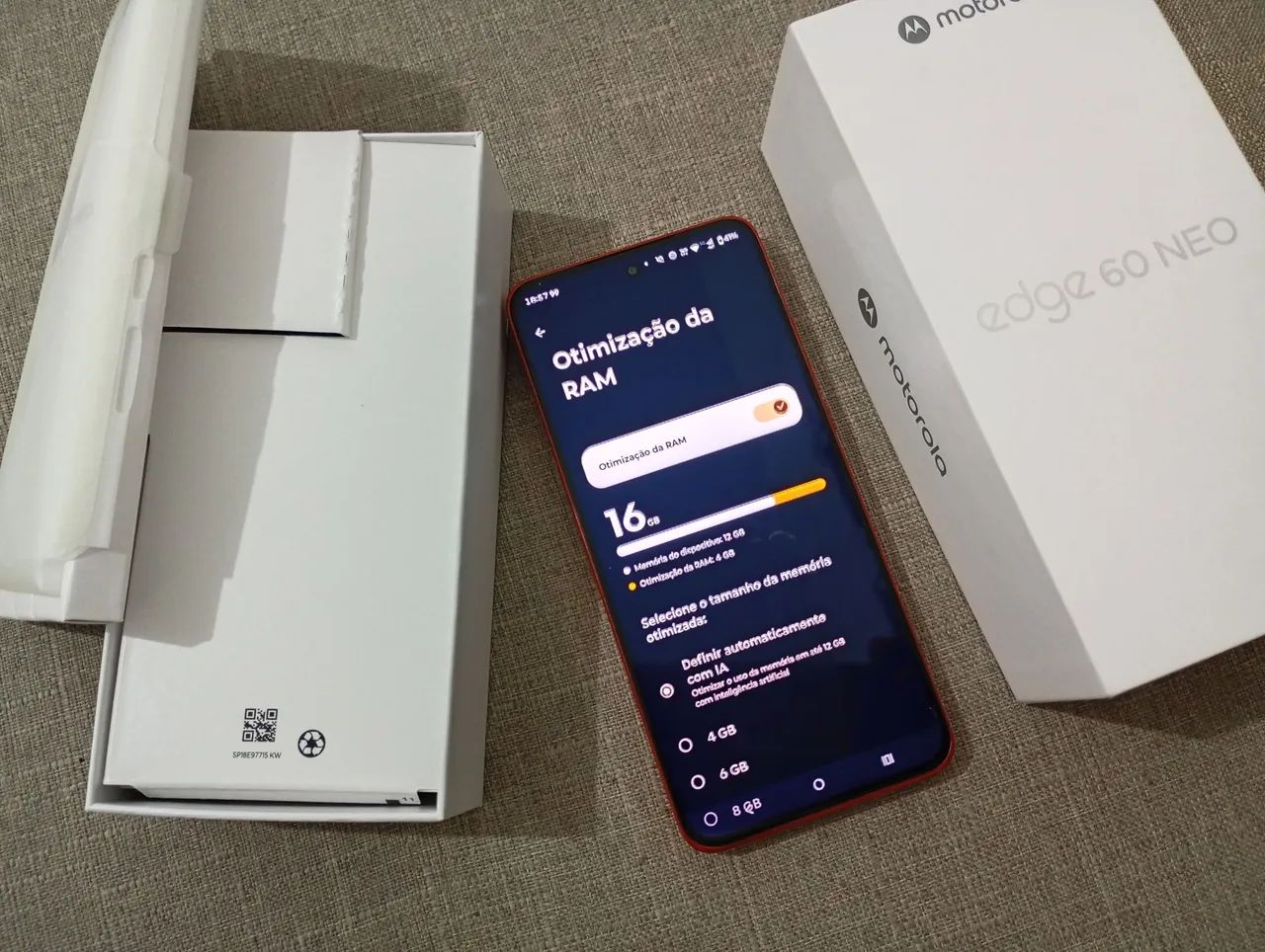 Motorola Edge 60 neo 12gb 256ram - Foto 3