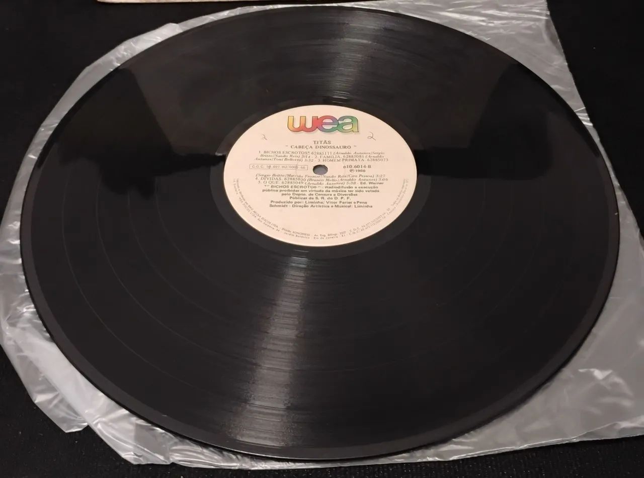 Vinil Titãs - Cabeça Dinossauro (Disco, LP) - Foto 5