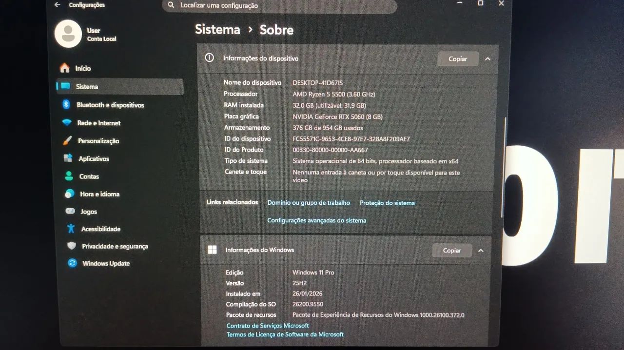 PC GAMER COMPLETO , tudo incluso, até o nobreak, com nota fiscal. - Foto 5