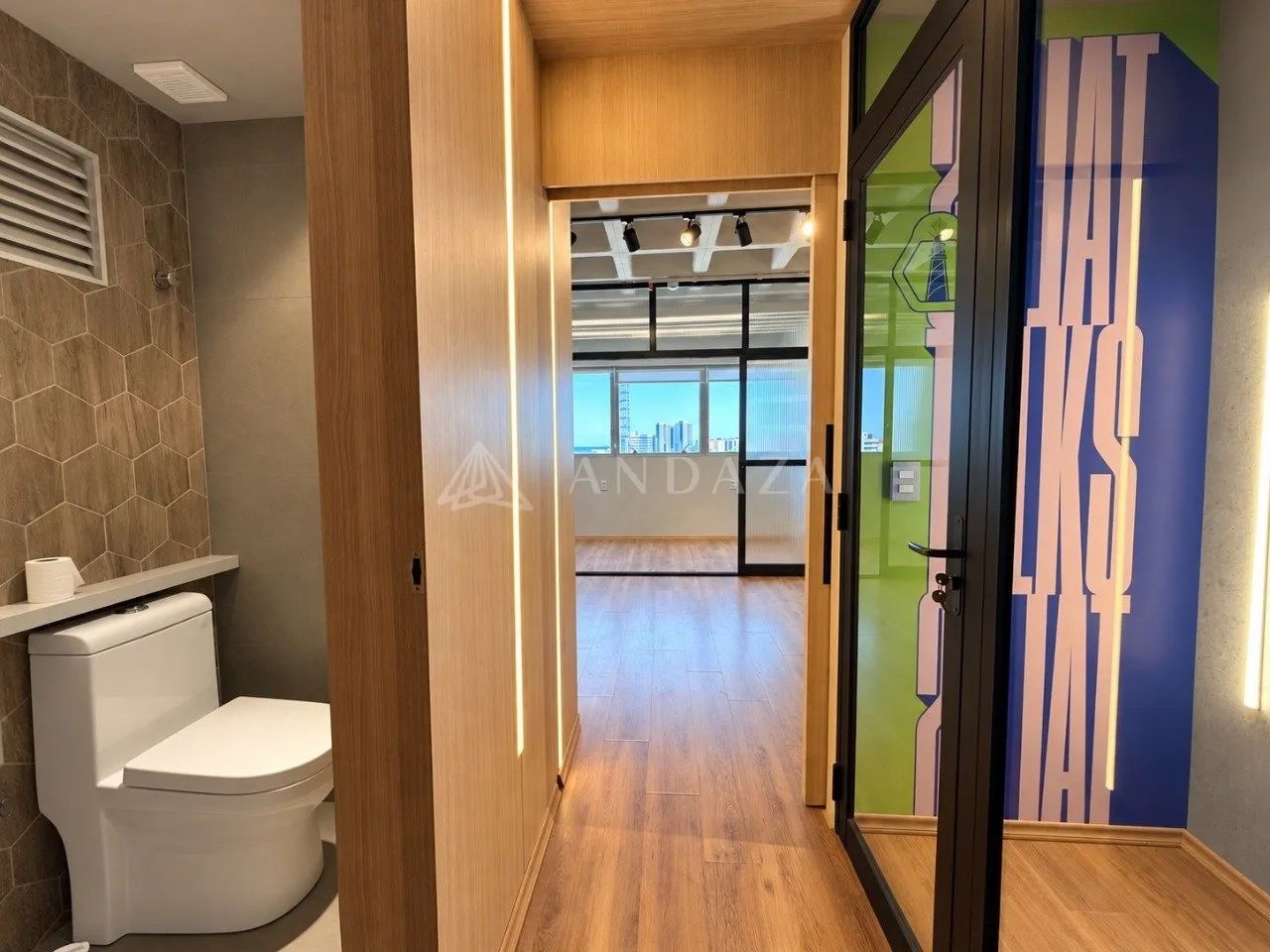 Sala comercial pronta para aluguel no Empresarial Centenário Office - Farol - Foto 4