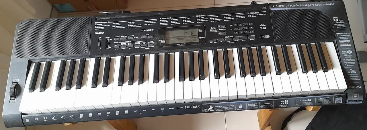 Teclado casio CTK-3500 (aceito proposta) - Foto 2