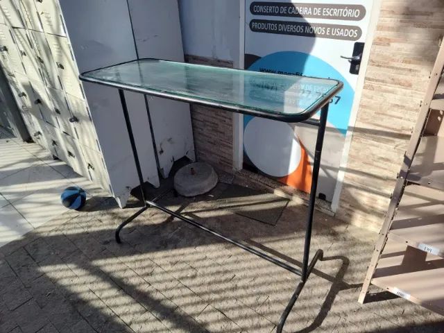 Arara de Ferro com Expositor para Produtos de Vidro - Reforçado - Foto 2