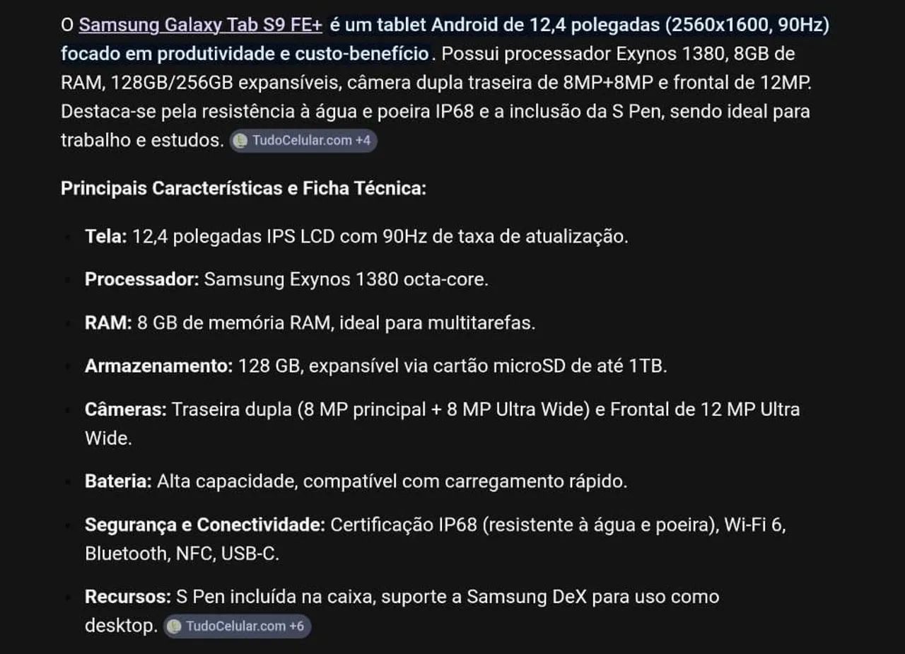 Galaxy Tab S9FE+ - Foto 5