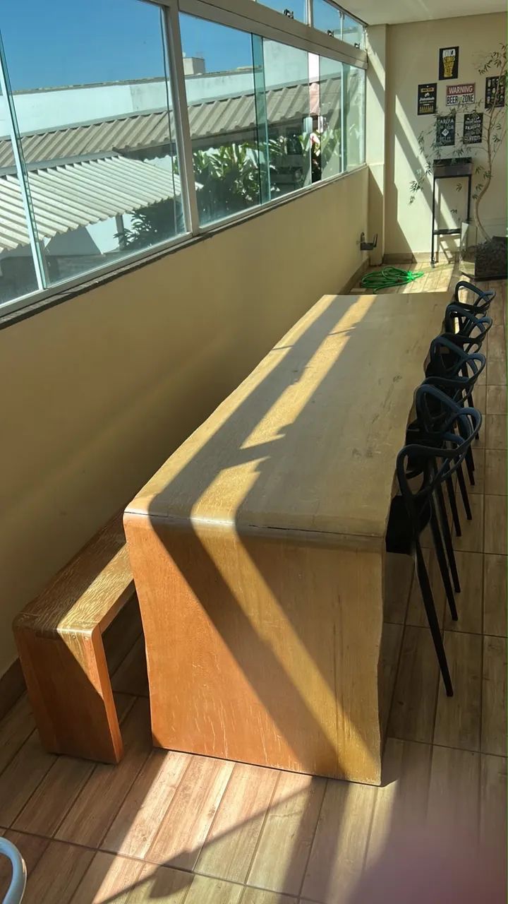 Vendo mesa de madeira  - Foto 2