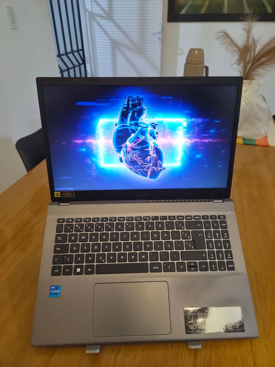 Notebook Acer Aspire Intel Core i5-12 256GB SSD 8GB RAM 3200MHz