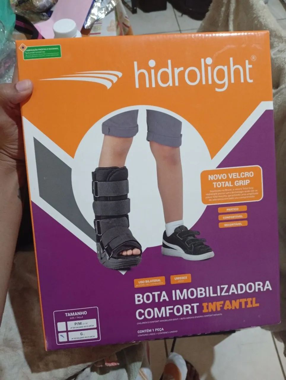 Bota imobilizadora 