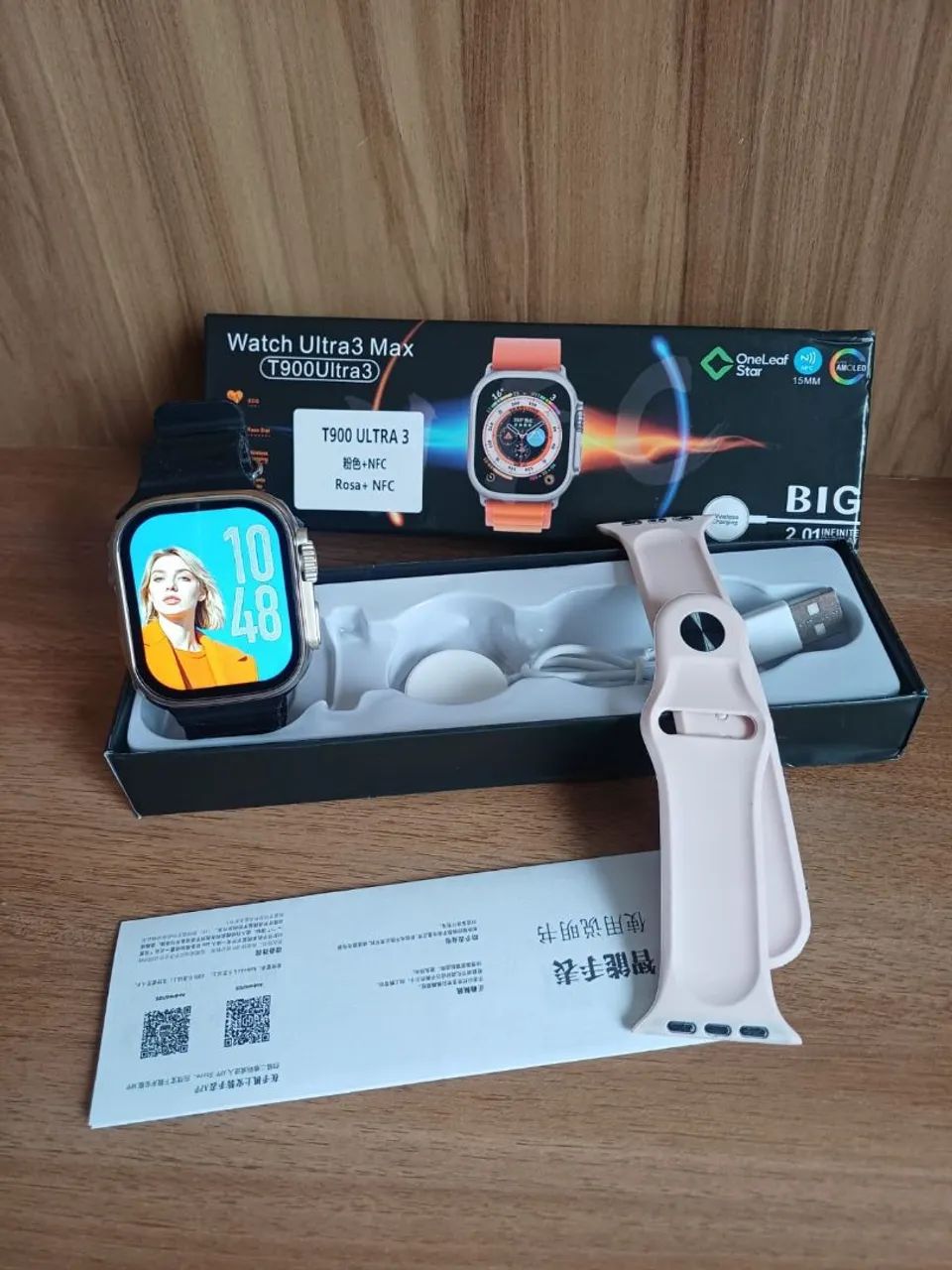 Smartwatch ultra faz e recebe ligação 