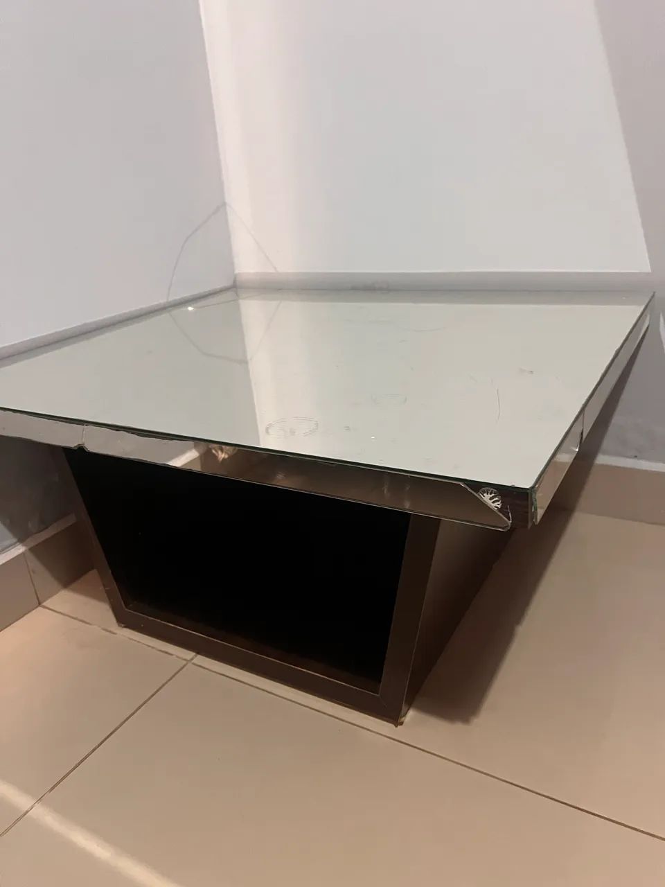 Mesinha de centro de vidro - Foto 4