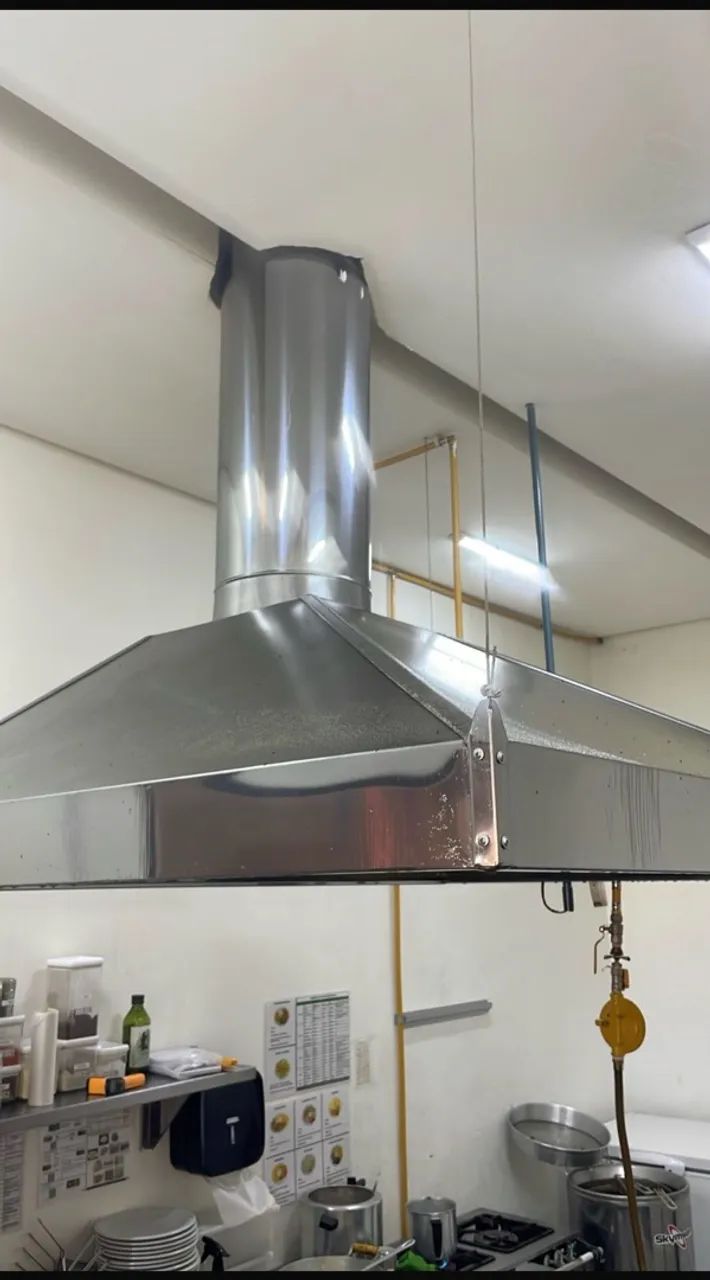 Coifa industrial pra cozinha 