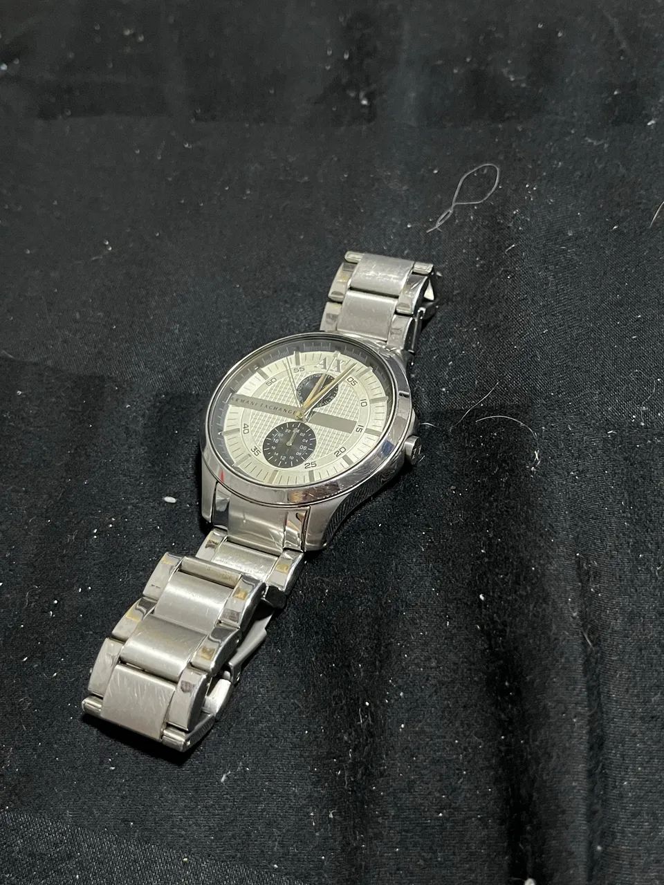 Relógio Armani Exchange Masculino Aço Inox - Foto 3