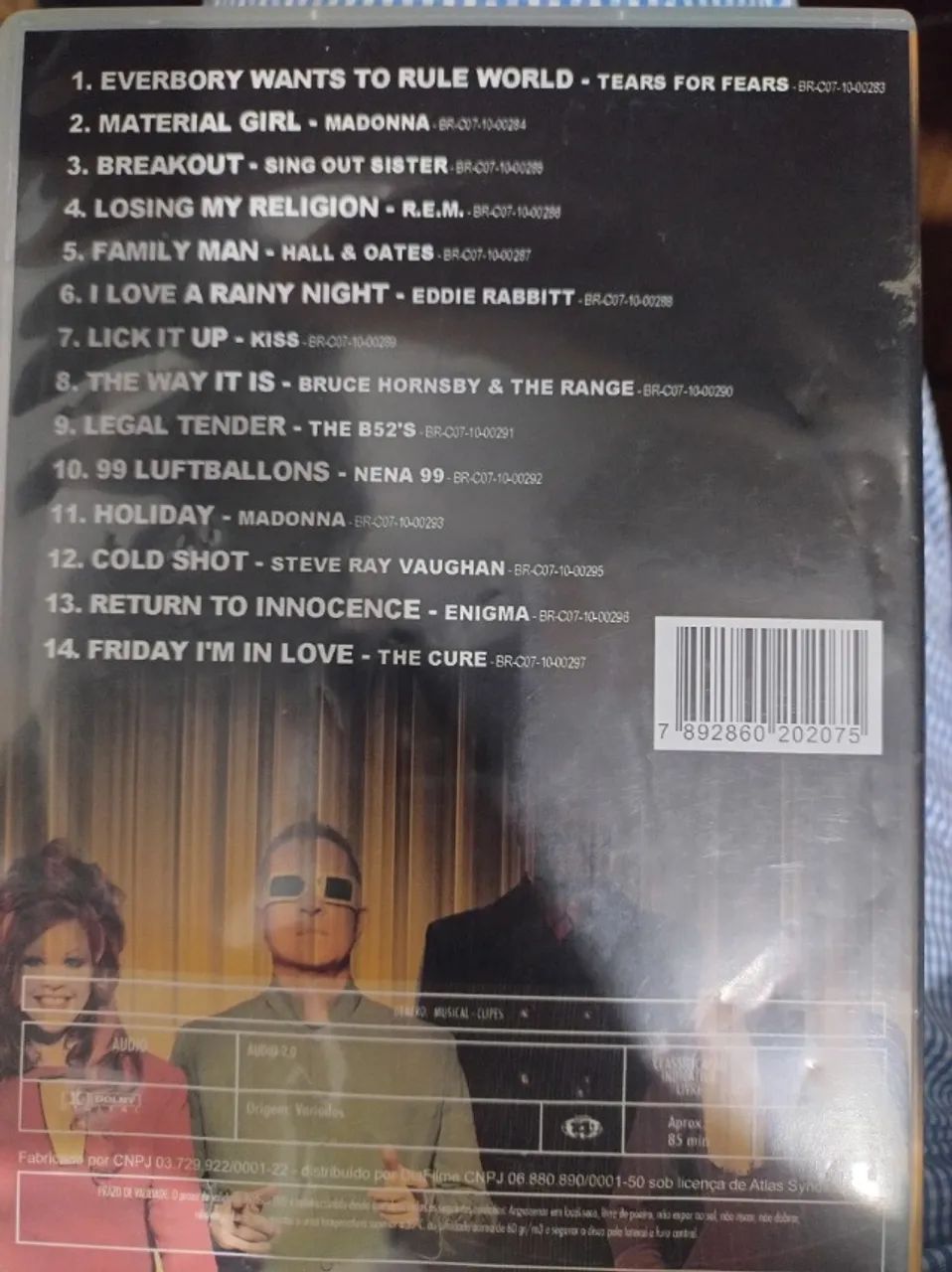 DVD Video MIX Hits 80's - Foto 3