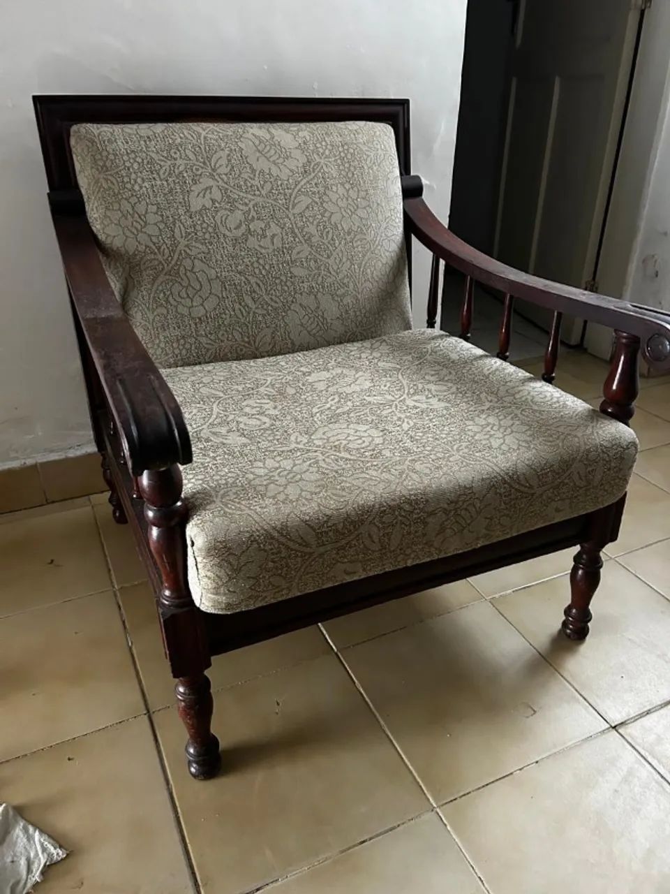 Par de poltronas antigas de vó | Raridade (2 itens) - Foto 3