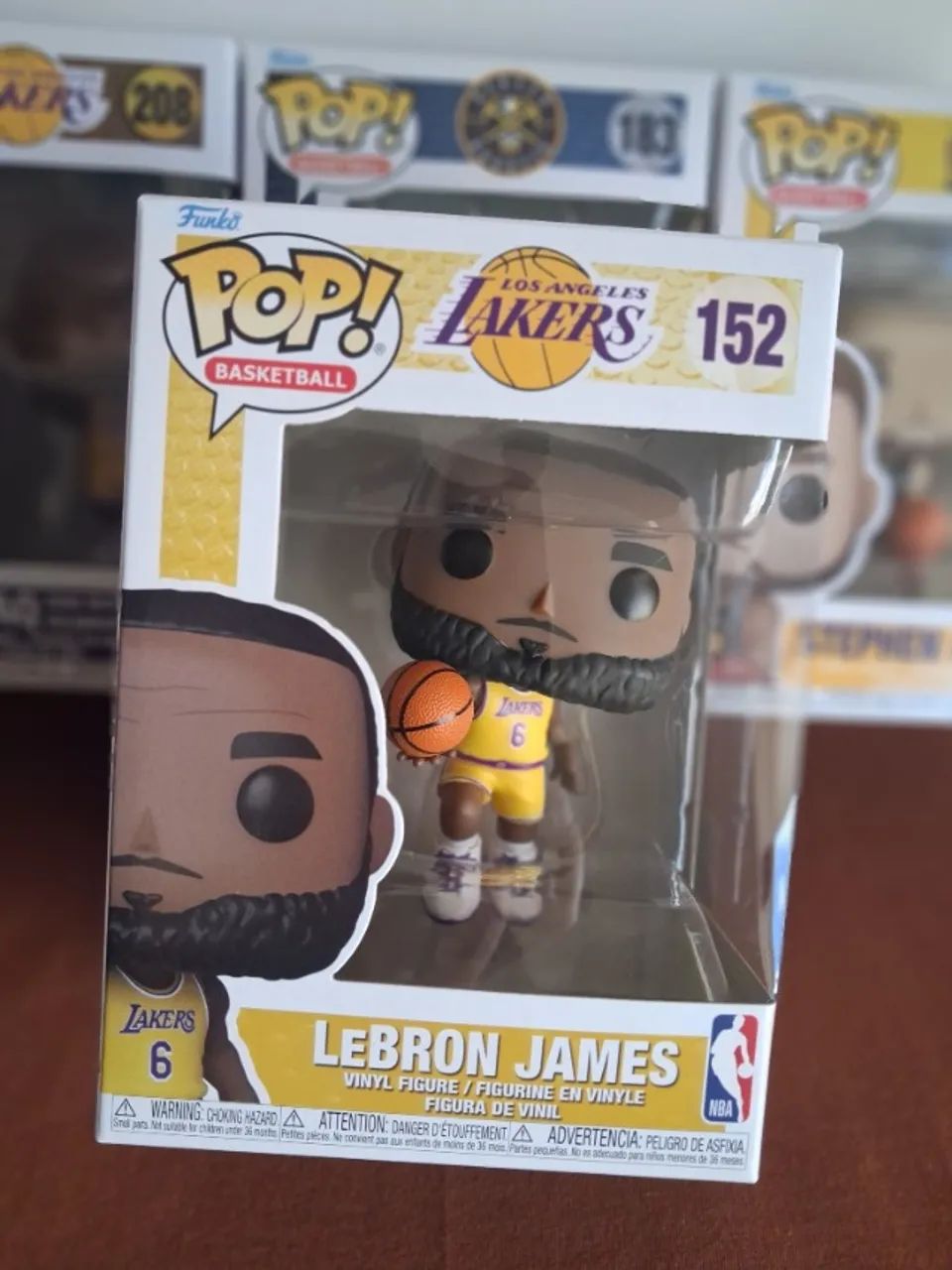Boneco Funko Pop Lebron James - Original na caixa