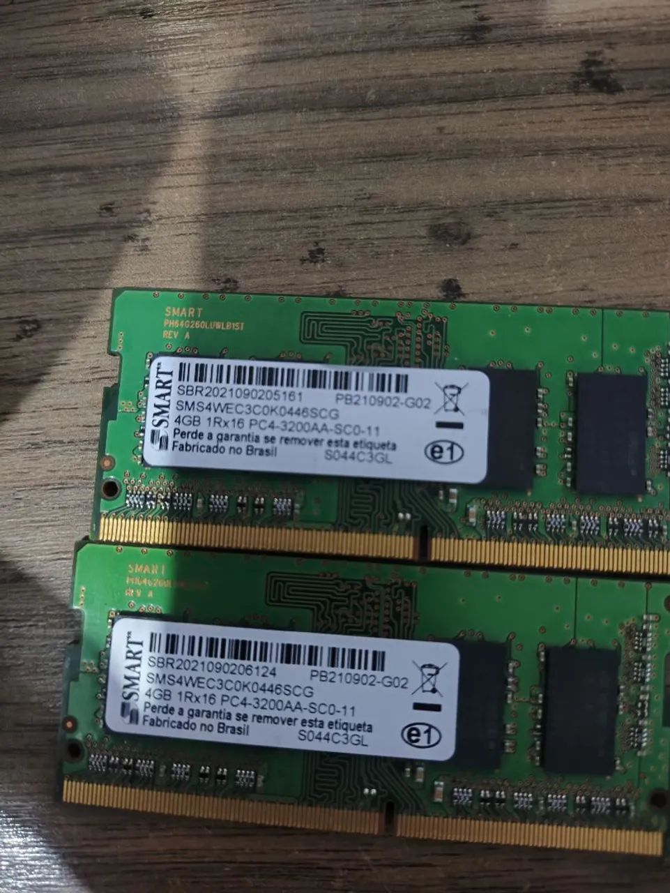 8gb de ram ddr4 para notebook 3200 MHz 