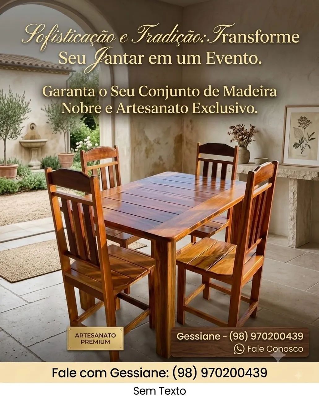Mesa de centro em madeira - Foto 2