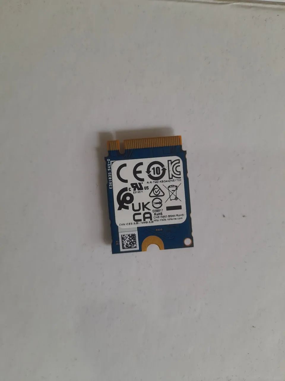 SSD Nvme M.2  Kioxia 256gb - Foto 3
